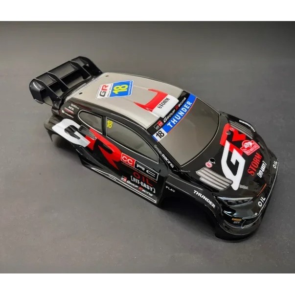 BODY RC RALLY 1/10 TOYOTA GR YARIS WRC