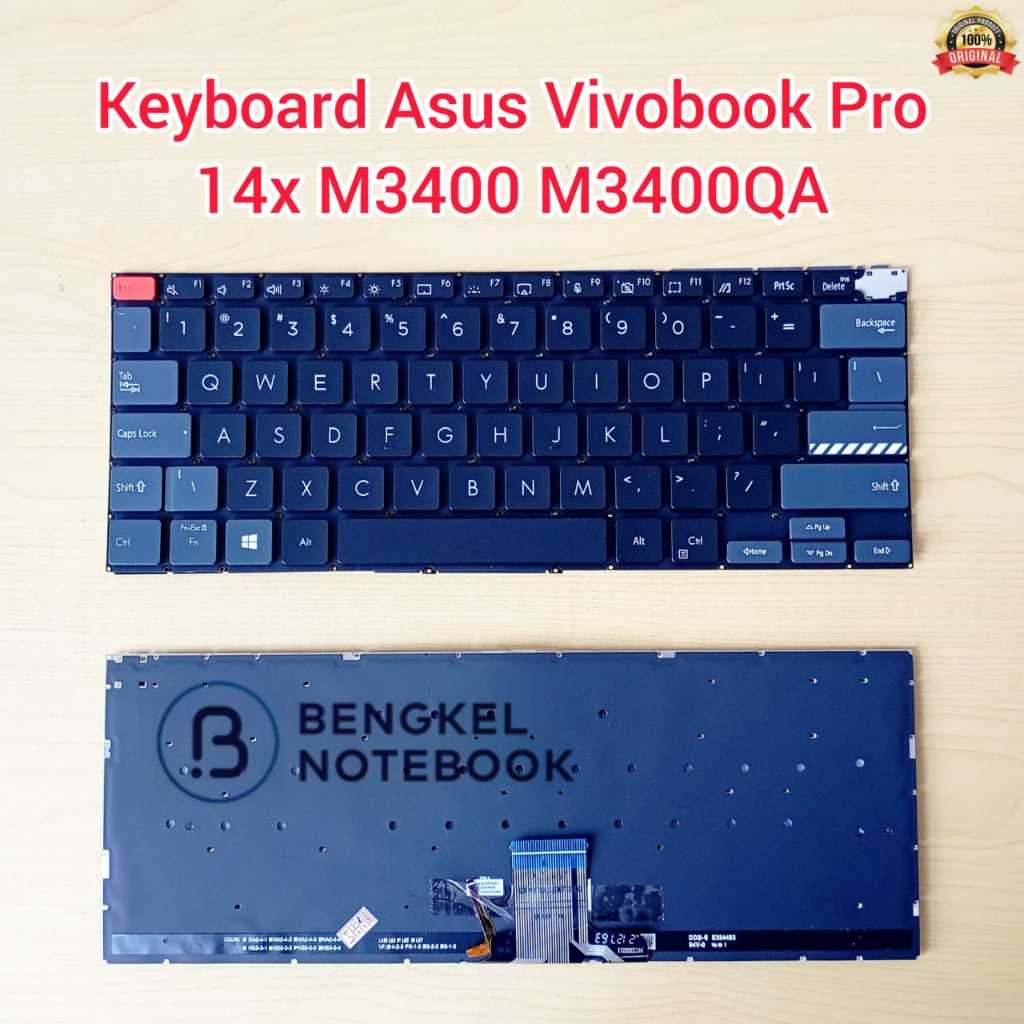 Keyboard Asus Vivobook Pro 14x M3400 M3400QA M3401 M3401Q X3400 X3400P K3400 K3400P X7400 X7400P M47