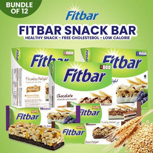 

FITBAR MULTIGRAIN KEMASAN BOX ISI 12 x 20gr CEMILAN SNACK SEHAT