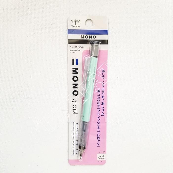 

Tombow Mechanical Pencil Mono Graph 0.5mm Pastel Color - Ice Blue 136A