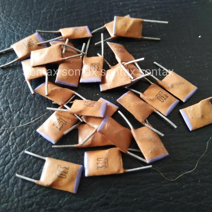 (BACA DESKRIPSI) 330 pf 330pf npo murata kapasitor capacitor