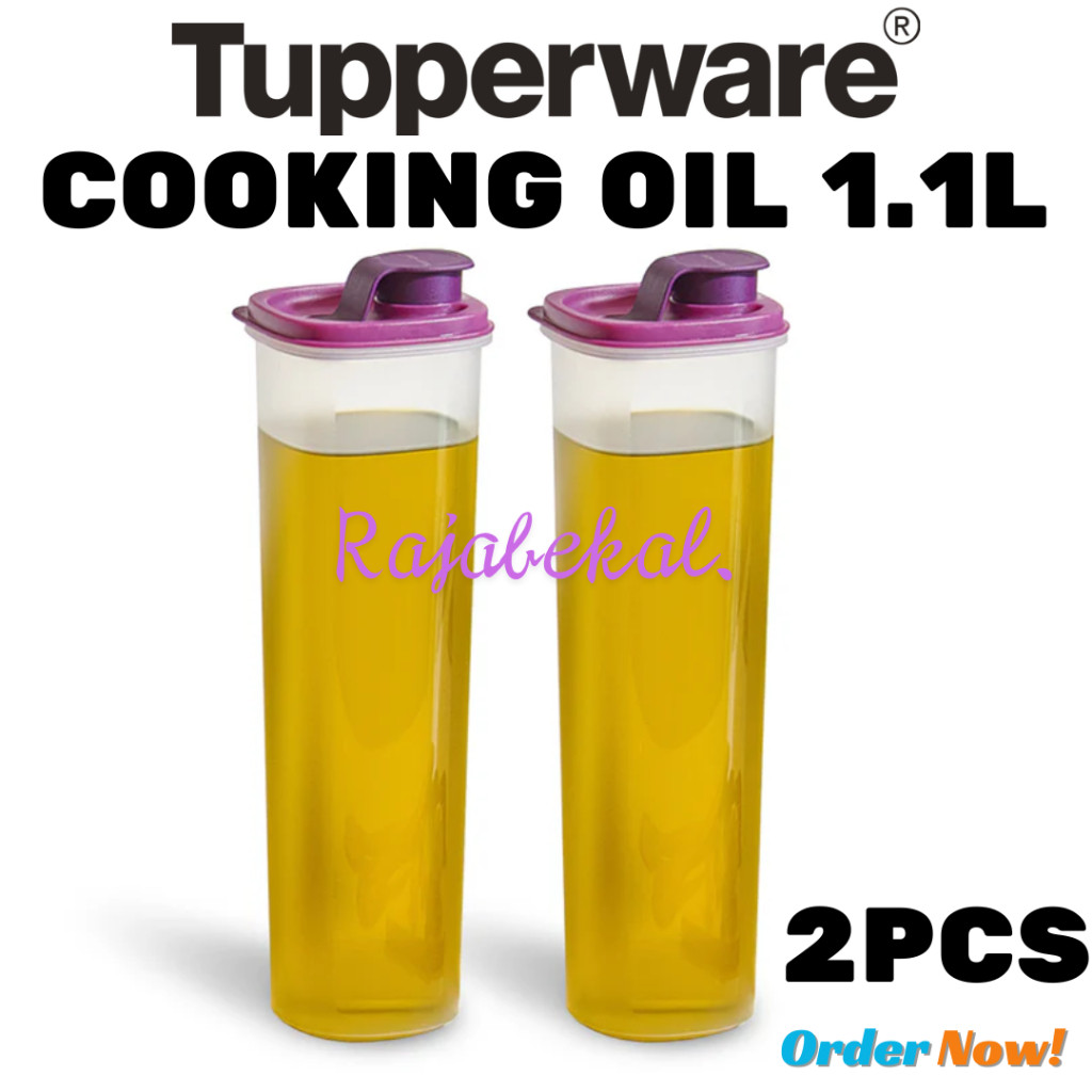 [BIG SALE] PROMO Tupperware Cooking Oil 1.1L Botol Transparan