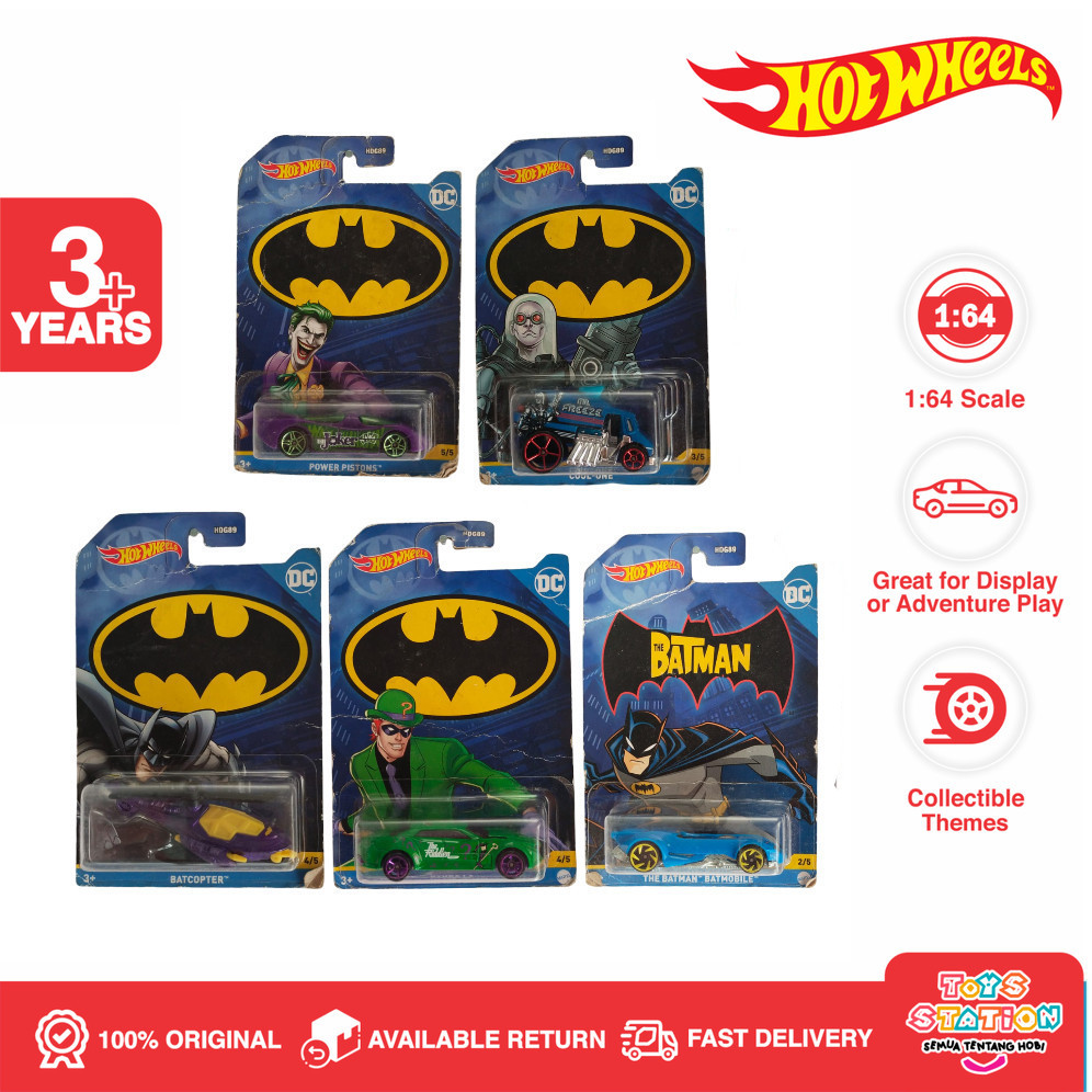Hot Wheels Batman Themed Series The Mobile Batman