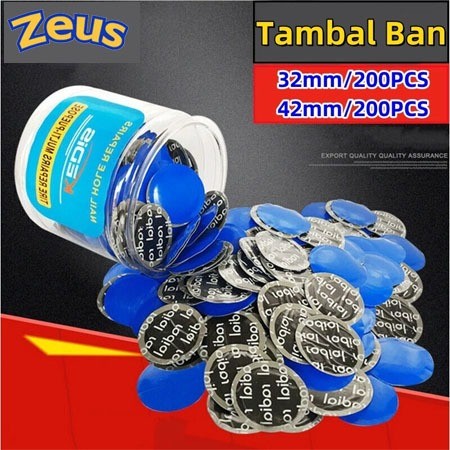 【COD】 Karet Tambal Ban Dalam Luar - tiptop tambal ban/200Pcs, Solusi Terbaik untuk Perbaikan Ban Boc