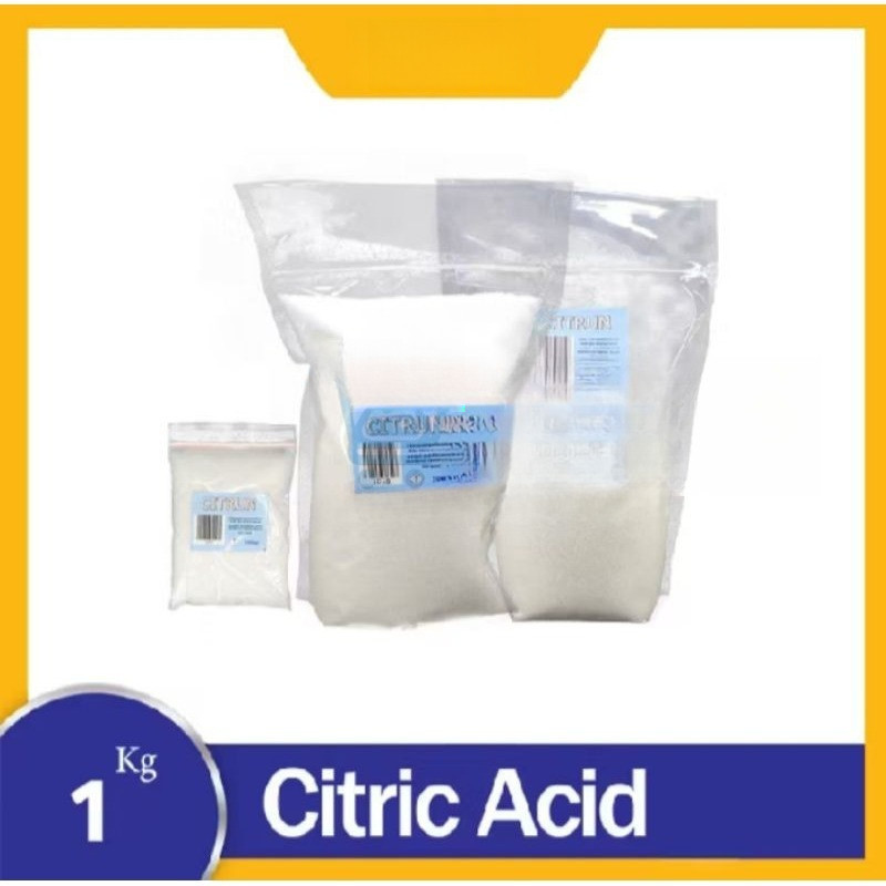 

Citric Acid 100gr 500gr 1000gr Citrun Asam Sitrat Citrun monohydrate