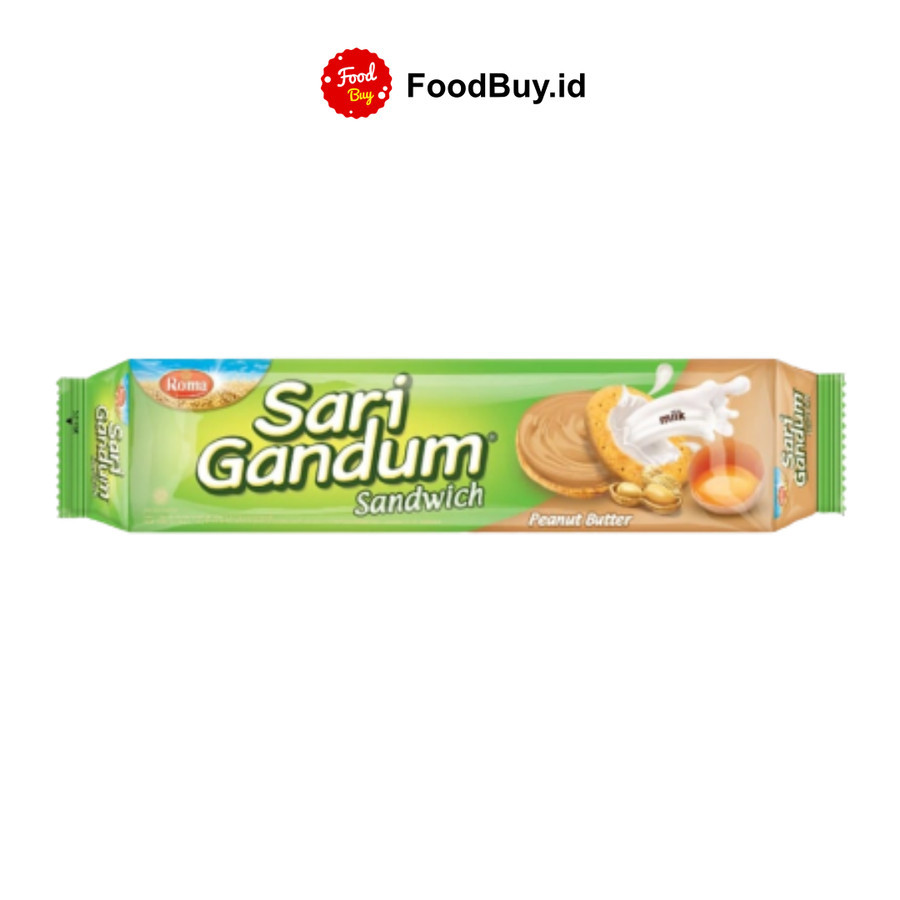 

Roma Sari Gandum Sandwich Peanut Butter 108 gr