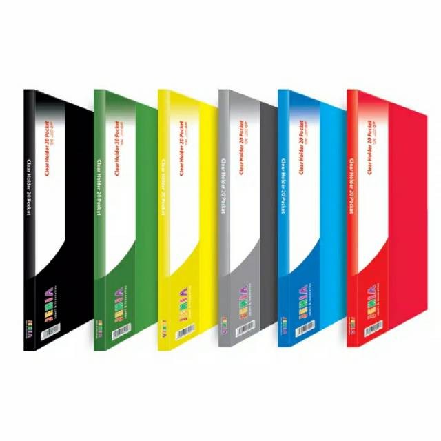 

[SDW] pekanbaru/CLEAR HOLDER FOLIO JENIA 20/40/60 PLASTIK 5 POCKET