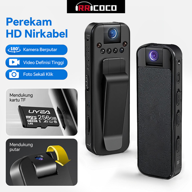 Perekam Ultra HD Clip-onPerekam VideoVideoKameraOlahragaKameraAnti-GoncanganPenglihatan MalamPendamp