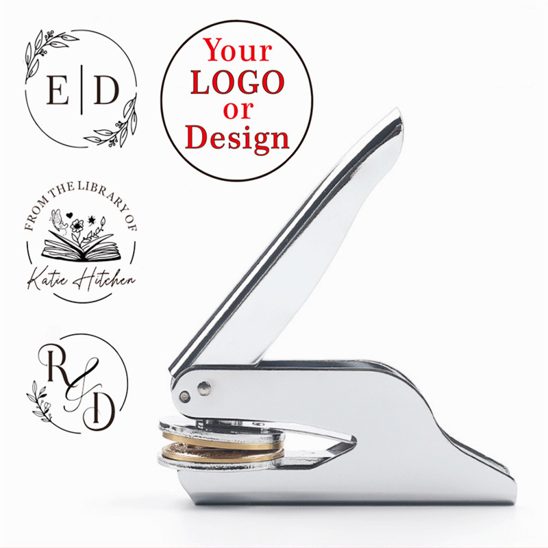 

Wedding Embosser Stamp LOGO Custom Personalized Embossing Seal Customization for Letter Head Wedding Envelope Graduation Decora