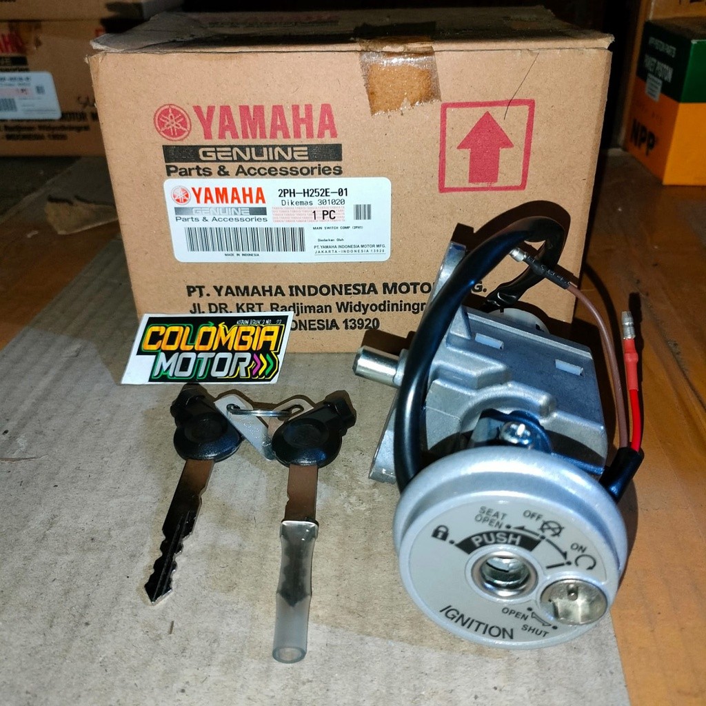 Kunci kontak mio m3 Kunci kontak assy mio m3 Kontak mio m3 Kontak assy mio m3 2ph-h252e-01 (AM)