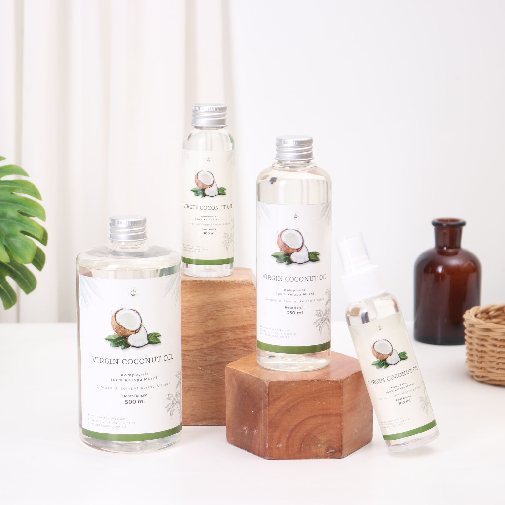 

TERLARIS Alora Virgin Coconut Oil - VCO Virgin Coconut Oil Minyak Kelapa ORIGINAL