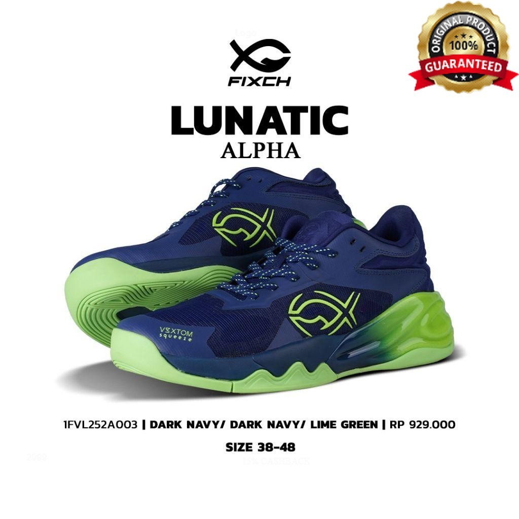 FIXCH  LUNATIC ALPHA SEPATU VOLI/VOLLEY ORIGINAL