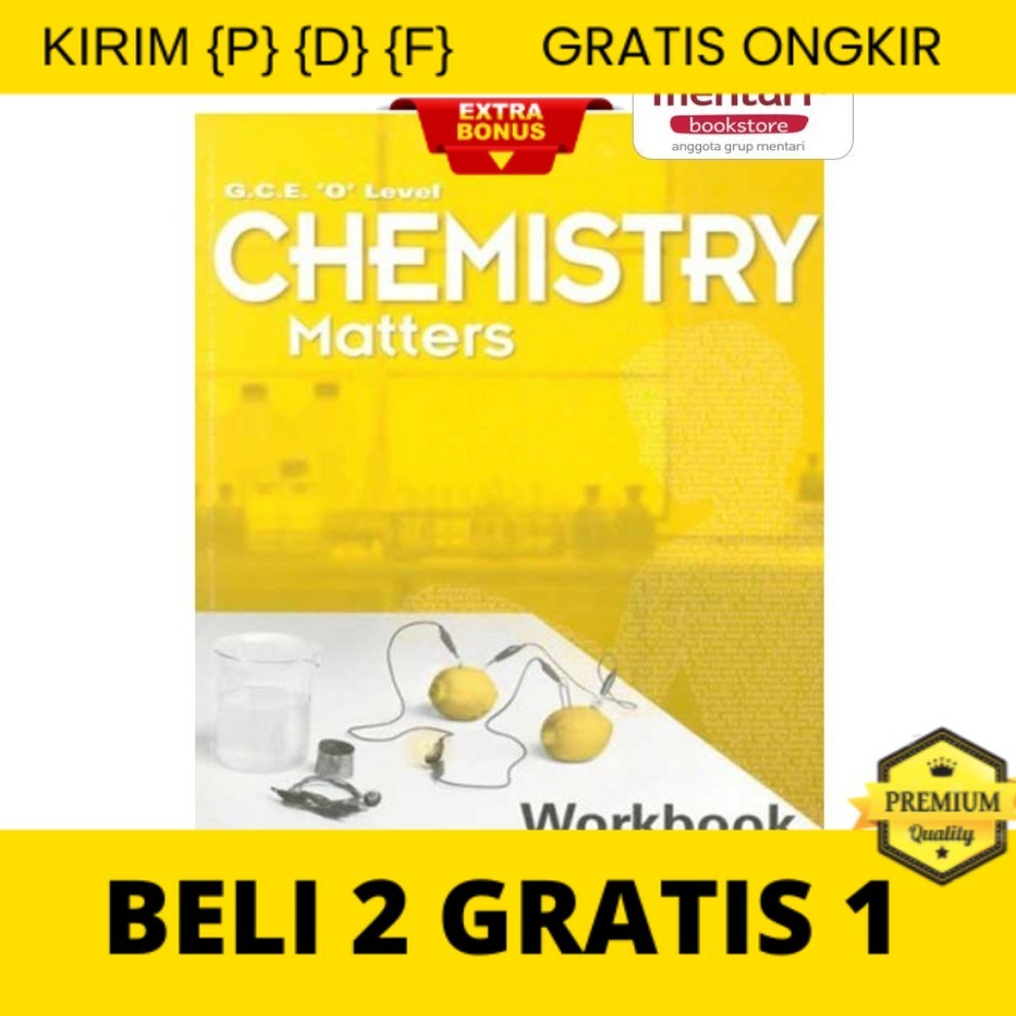 

{P} {D} {F} CRAZY SALE | Chemistry Matters GCE O Lv Workbook