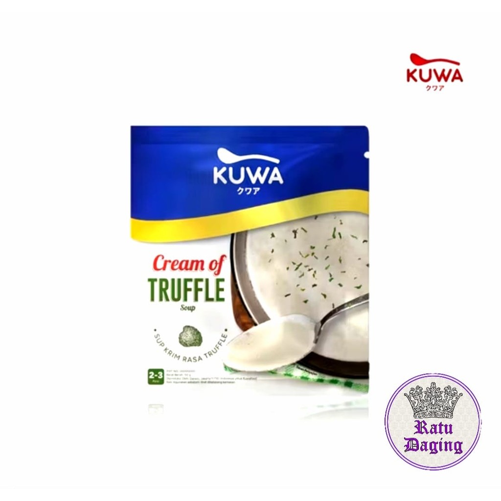 

KUWA Cream of Truffle Soup Sup Krim Rasa Truffle Praktis 40 gr