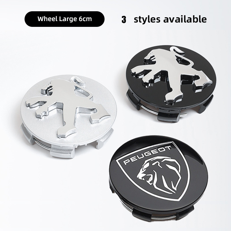 

4Pcs Peugeot Special Car Wheel Hub Center Cover For New Peugeot 206 307 308 207 3008 208 407 508 2008 5008 301 406 408 607 4008