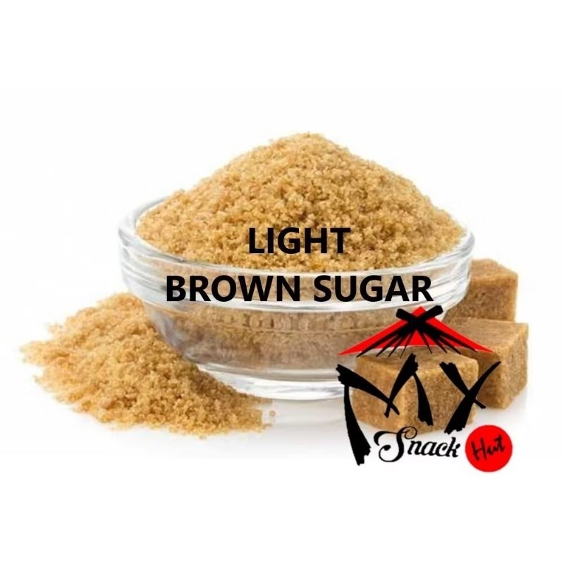 

Light Brown Sugar 250gr Gula Tebu Cane Coklat Organic Cookies Roti Kue Teh Kopi Terang Molases Halal