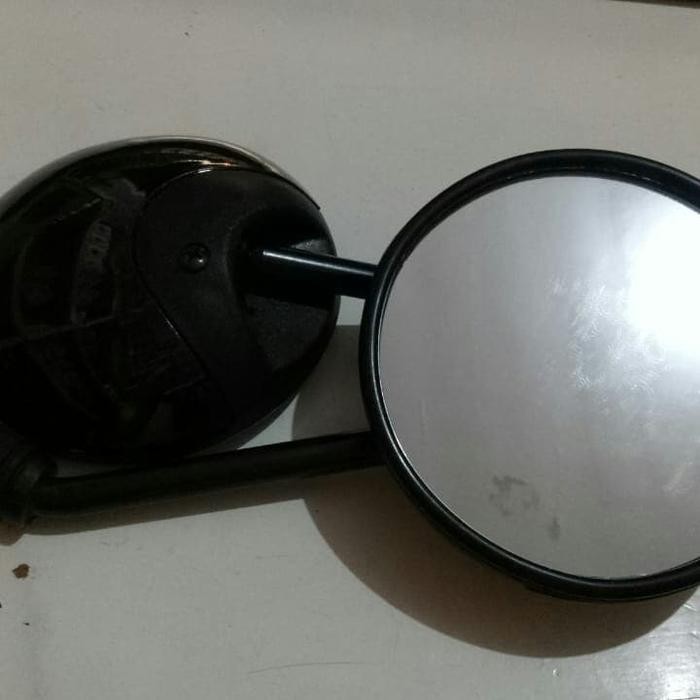 spion bulat model scoopy buat honda & yamaha - Hitam