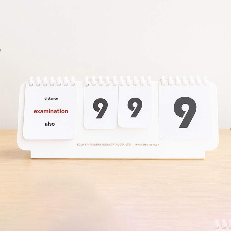 

Flipping Calendar, Desk Calendar, Perpetual Calendar, Desktop Creative Calendar, Countdown