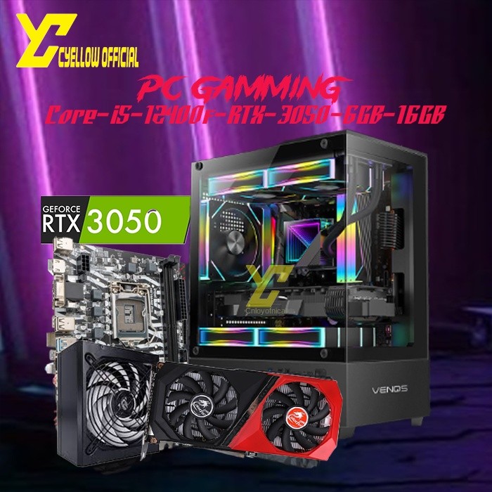 Pc Gaming Core i5 12400f - RTX 3050