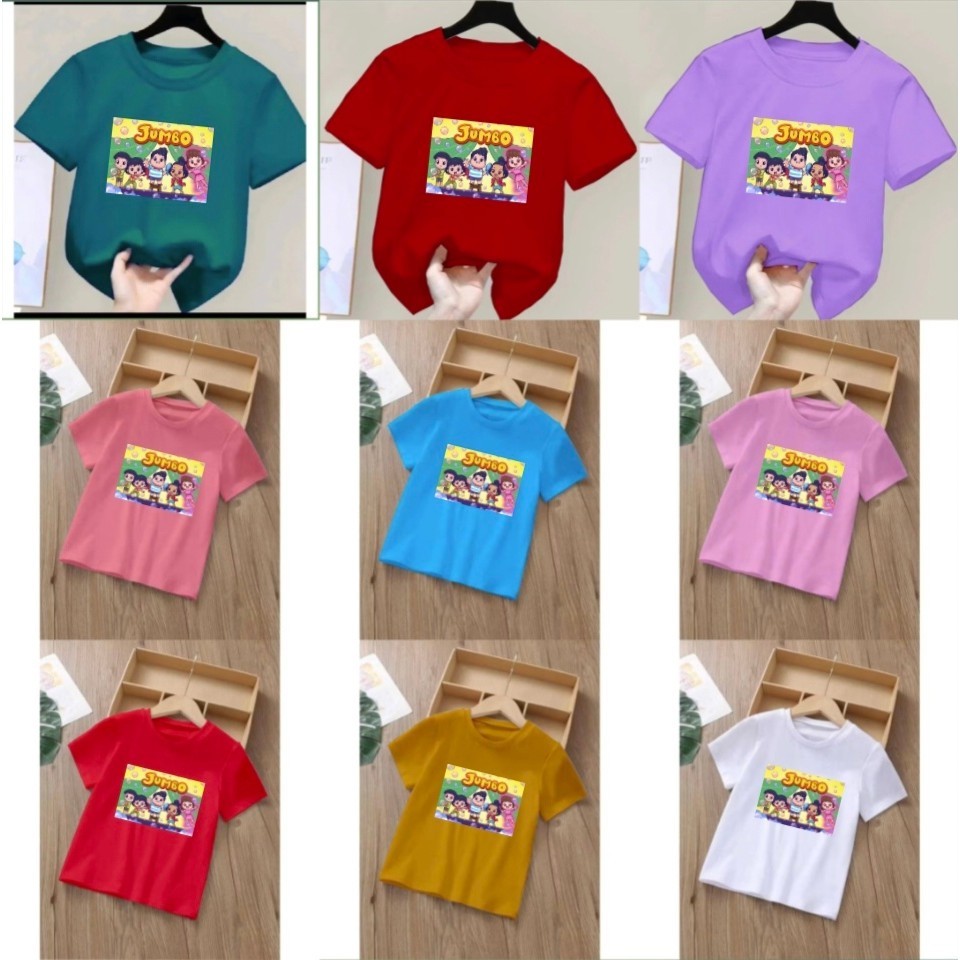 Jumbo Don kaos anak cewek cowok viral cotton combat 30s original perempuan laki laki boneka termurah