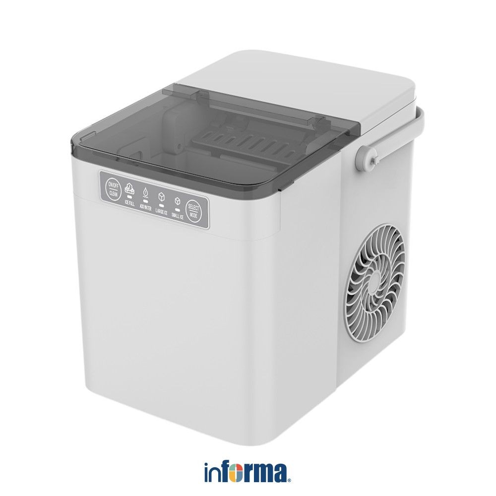 Informa Kels Aicool Ice Maker Portabel - Putih Mesin Pembuat Es Batu Alat Cetak Es Ice Maker Machine