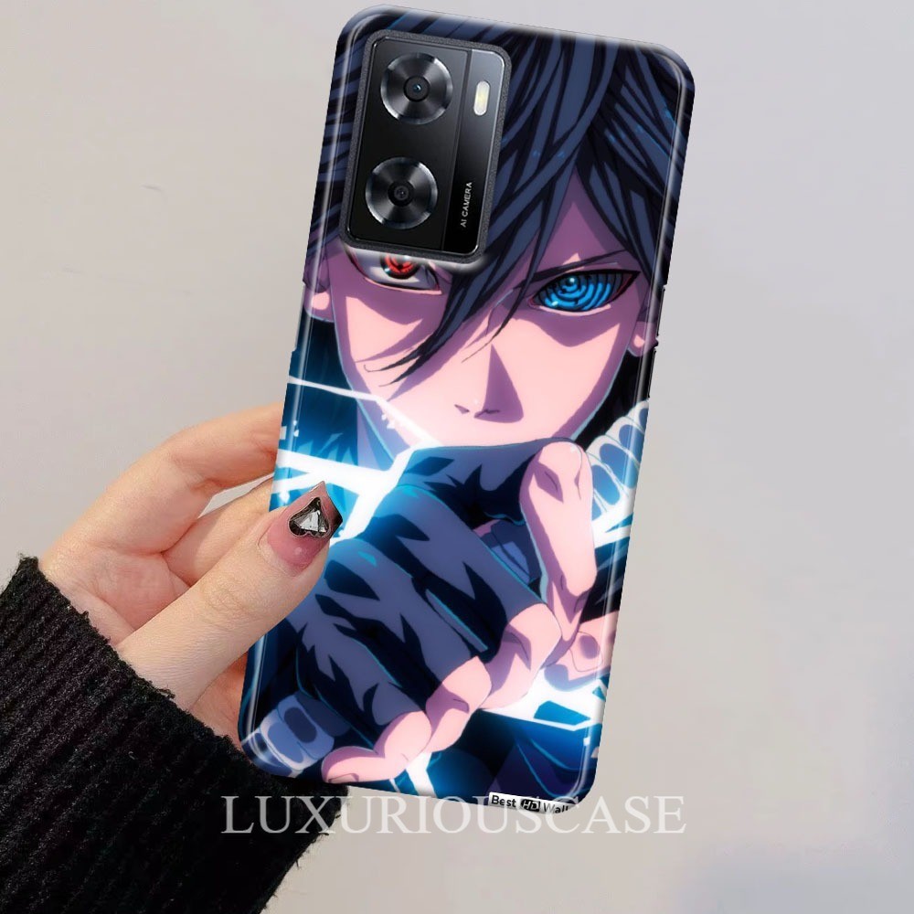 Case Oppo A57 2022/A57s/A77s - Fashion Printing Anime Naruto - Hardcase, Case Murah, Cassing HP, Pro
