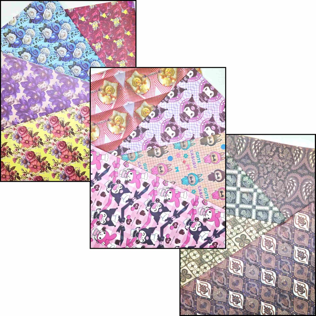 

Kertas Kado Bunny Bermotif isi 50 Lbr