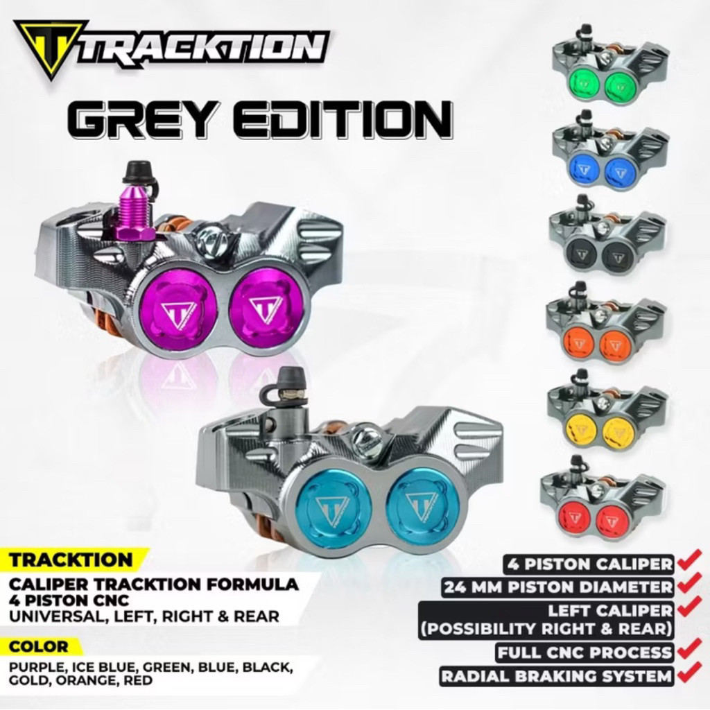 KALIPER CNC TRACKTION FORMULA 4p KALIPER FORMULA CNC 4piston UNIVERSAL