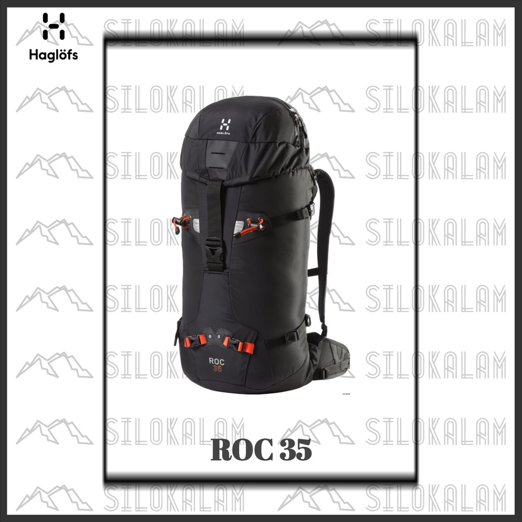 TAS GUNUNG HAGLOFS ROC 35 DAYPACK ORIGINAL not fjallraven gregory tnf