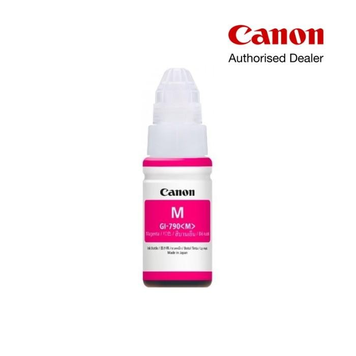 

CANON Tinta Printer GI 790 MAGENTA Colour Warna Original Cartridge