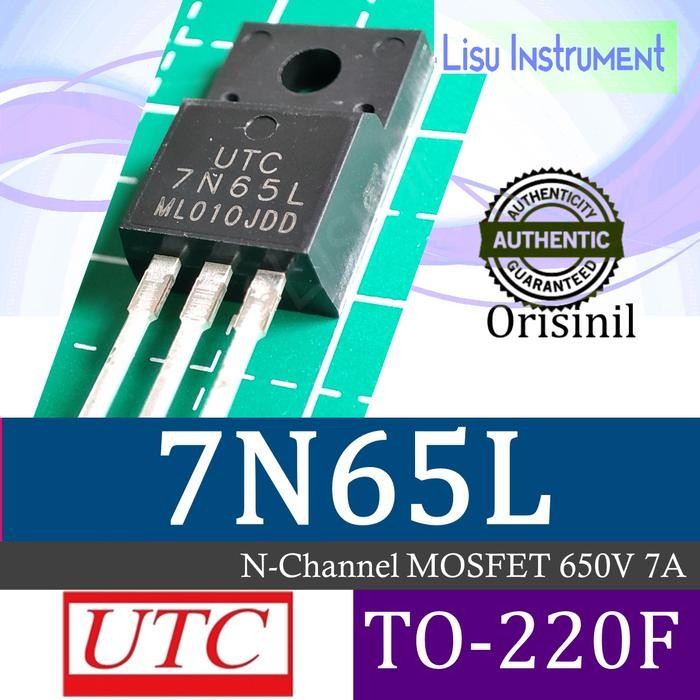 7N65L 650V 7A N-Channel MOSFET 7N65 TO-220F UTC ORIGINAL