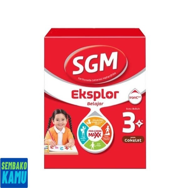 

Sgm Aktif-Eksplore 3+ Cokelat 900 gr - Susu