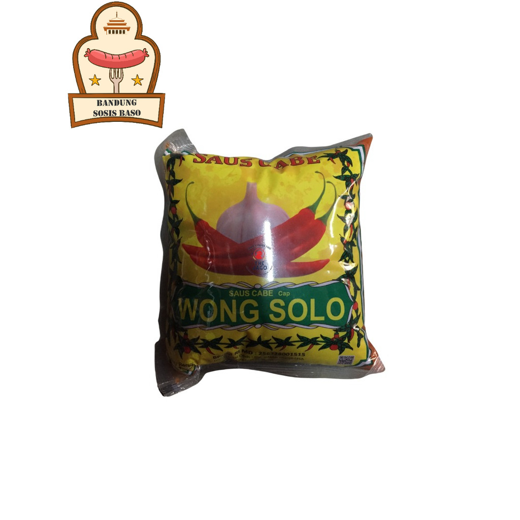 

Saus Sambal Pedas Wong Solo 500gr - Cita Rasa Khas Sambal Mie Ayam Legendaris