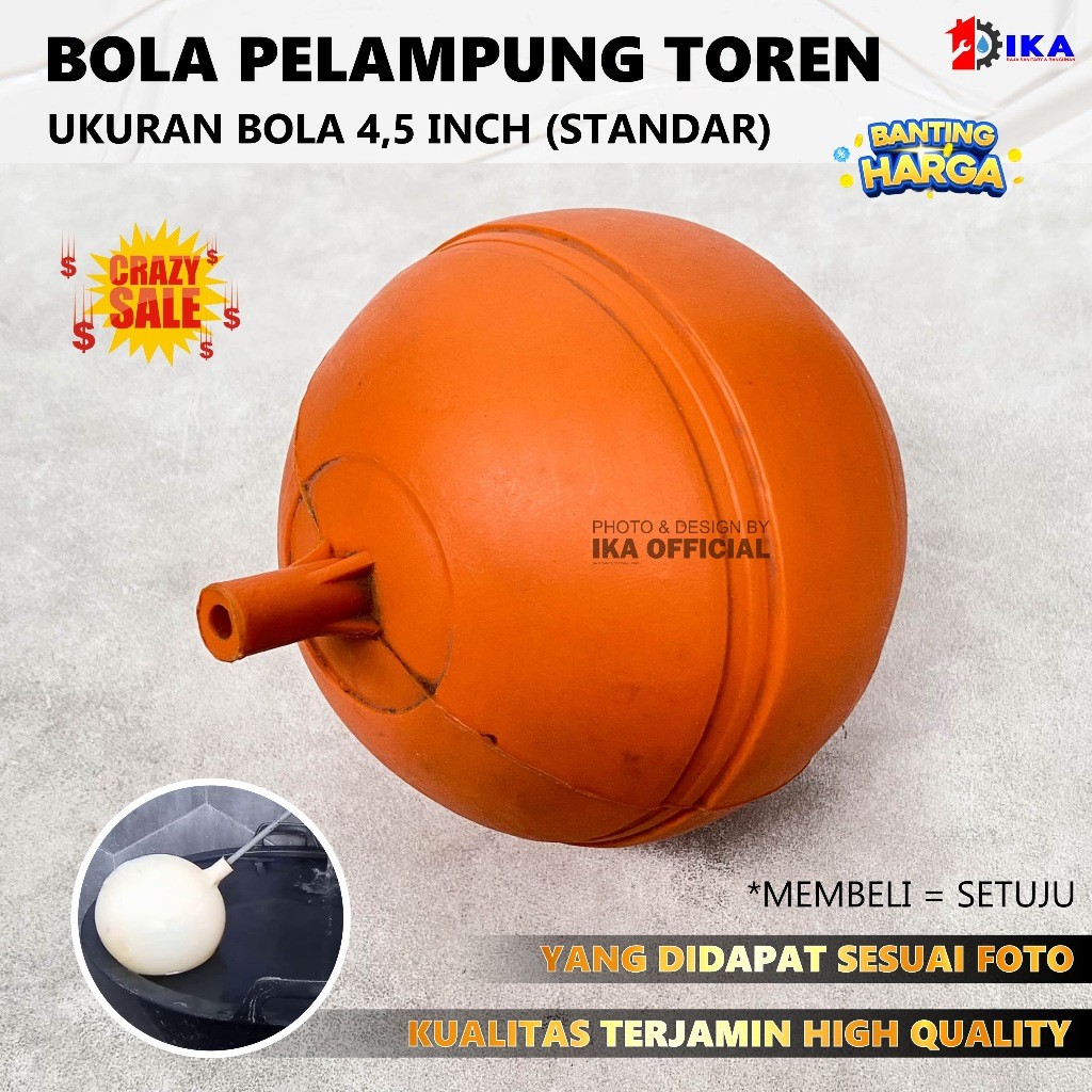 Bola Pelampung Toren Sale / BOLA PELAMPUNG TOREN / BOLA PELAMPUNG BAK AIR
