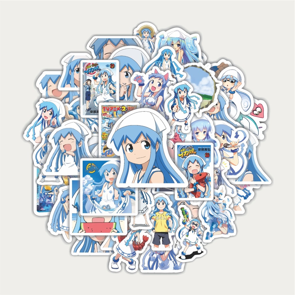 

Sticker Pack Stiker Anime Series Squid Girls Karakter Mix | Sticker TUMBLR | Stiker LAPTOP KOPER HELM