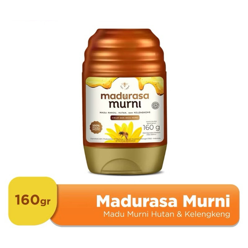 

MADURASA Madu Murni Botol 160g - Madurasa Murni - Madu Randu Hutan dan Kelengkeng - ceria kosmetik