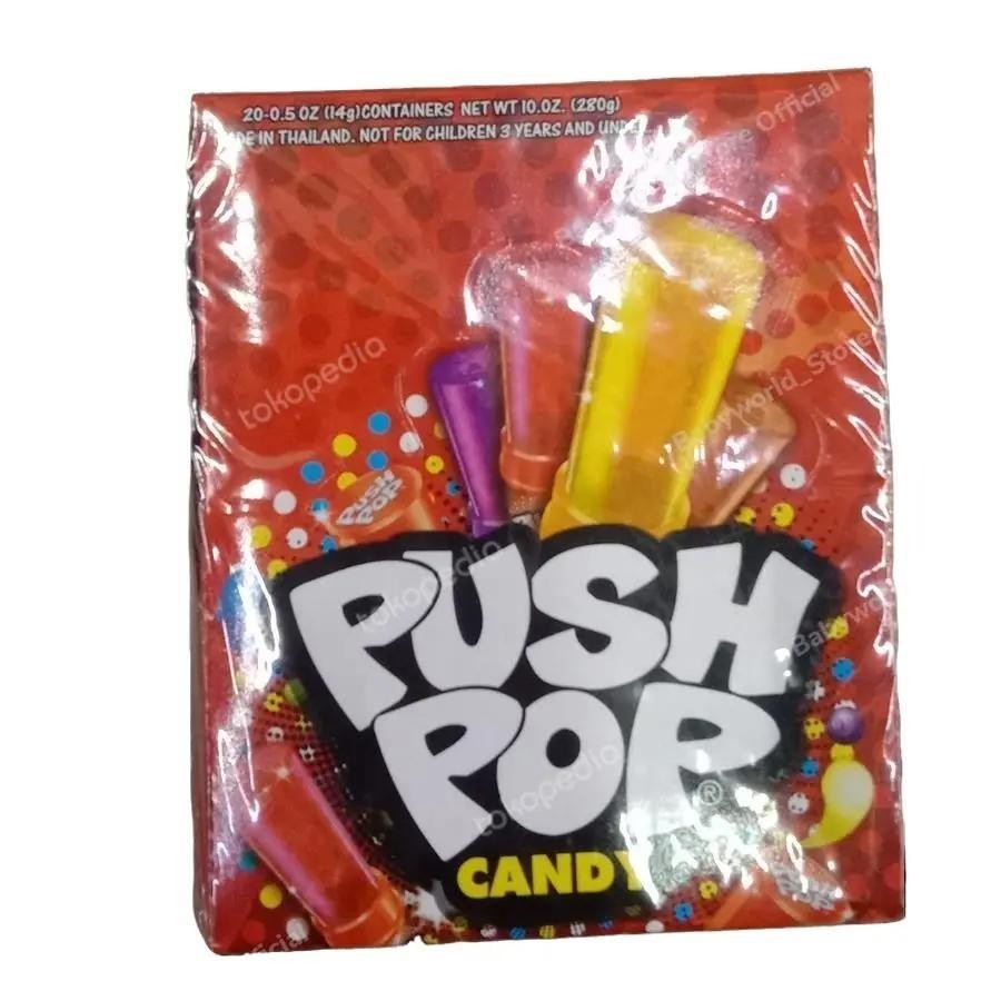 

Push Pop Candy Permen Kembang Gula IMPORT ( isi 20 per box )