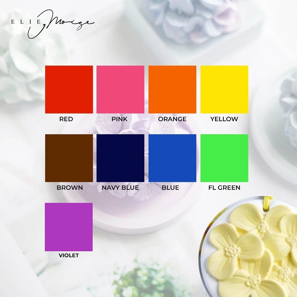 

pasta pewarna plaster of paris aroma terapi patung handicraft DIY coaster Aromatherapy plaster pigment paste