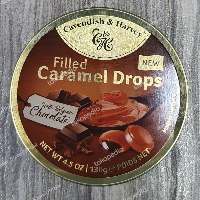

CAVENDISH & HARVEY Candy Permen Import 130gr Varian Filled Caramel / Caramel With Belgian Chocolate