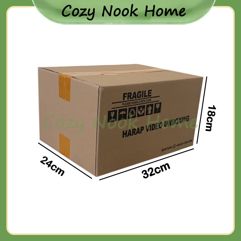 

Kardus Box Packing Dus Varian Ukuran Karton Single Layer / Kardus Box Packing