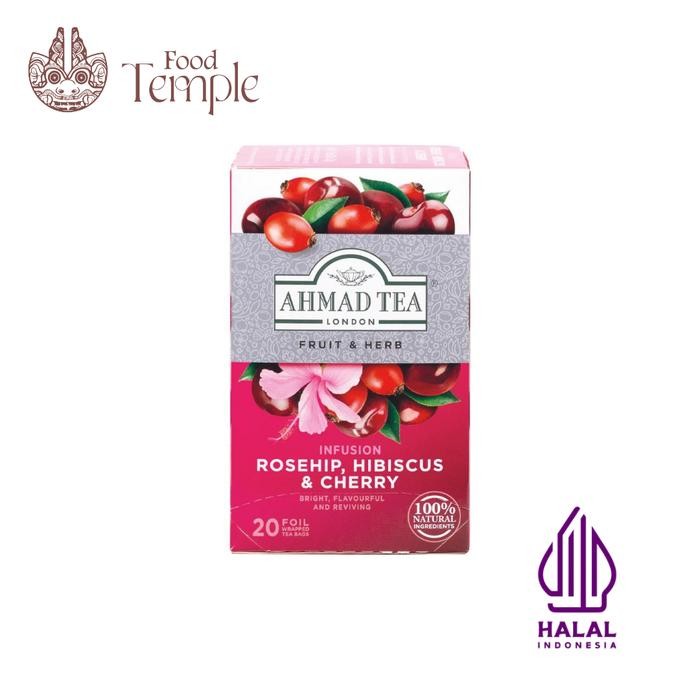 

Tea / Teh Ahmad Tea Rosehip, Hibiscus & Cherry Infusion - Caffeine Free Tea