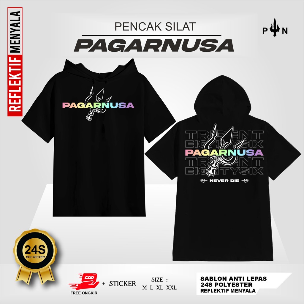 Ts-HOODIE PAGAR NUSA MENYALA RAINBOW NEVER DIE - TS HOODIE DISTRO PAGAR NUSA - TS HOODIE PAGAR NUSA 
