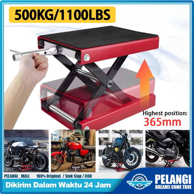 Dongra Ja Tand Motor Tipe Gunting Tandar Apaita 500G1100Lb Untu Motorcycle Atv Dirt Bie Alat Bengel