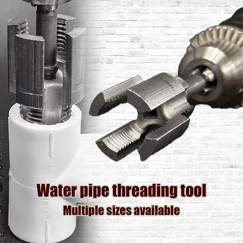 【4/6"】 pembuat ulir pipa besi Pipa internal dan eksternal terintegrasi Pemotong ulir terintegrasi/Ke