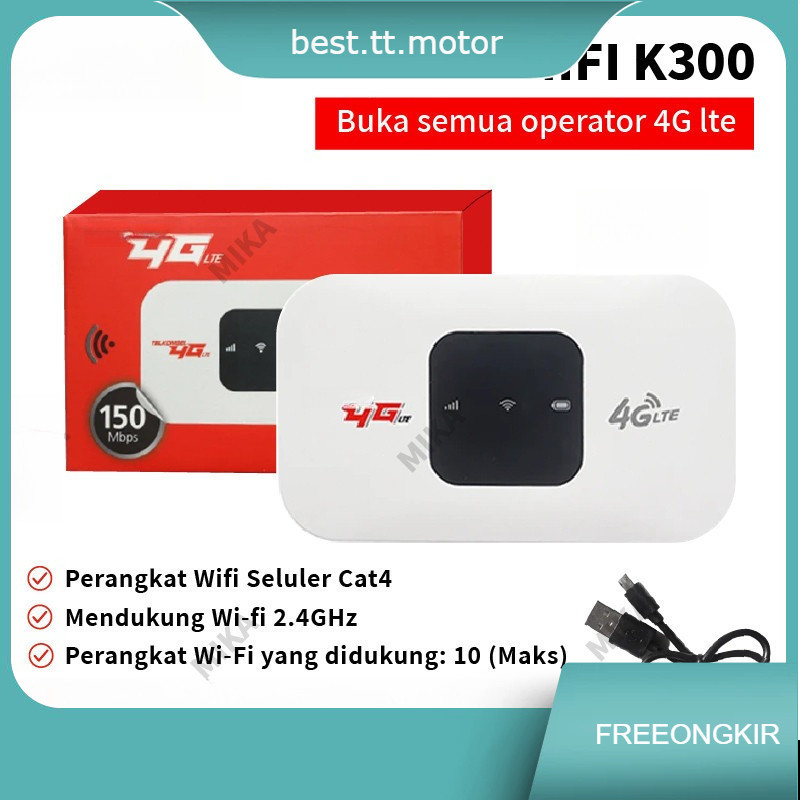 MIFI MODEM WIFI 4G UNLOCK OPERATOR Perdana ,By.u,XL, Axis,Three, Smartfren 150 Mbps 4G/5G Portable M