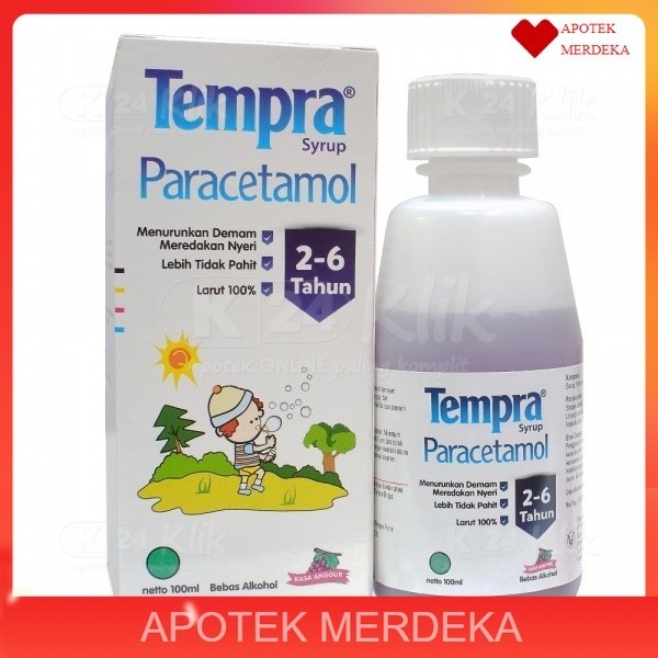 TEMPRA SYRUP / Tempra Sirup Obat Demam Anak