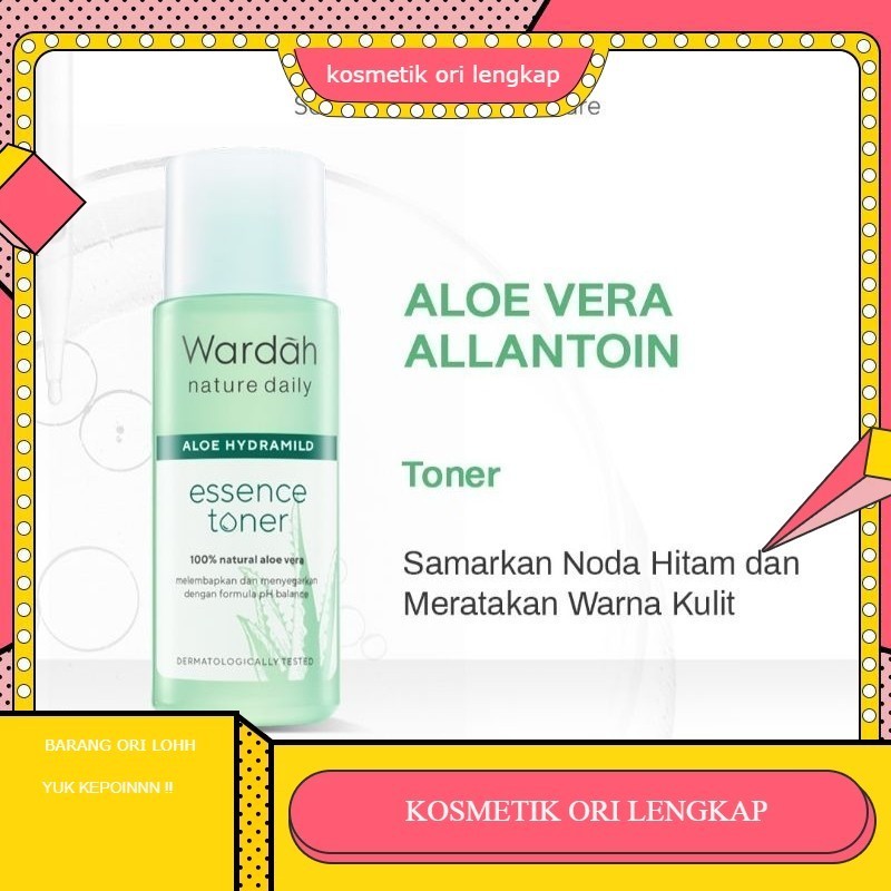 WARDAH ALOE HYDRAMILD ESSENCE TONER | toner wardah 