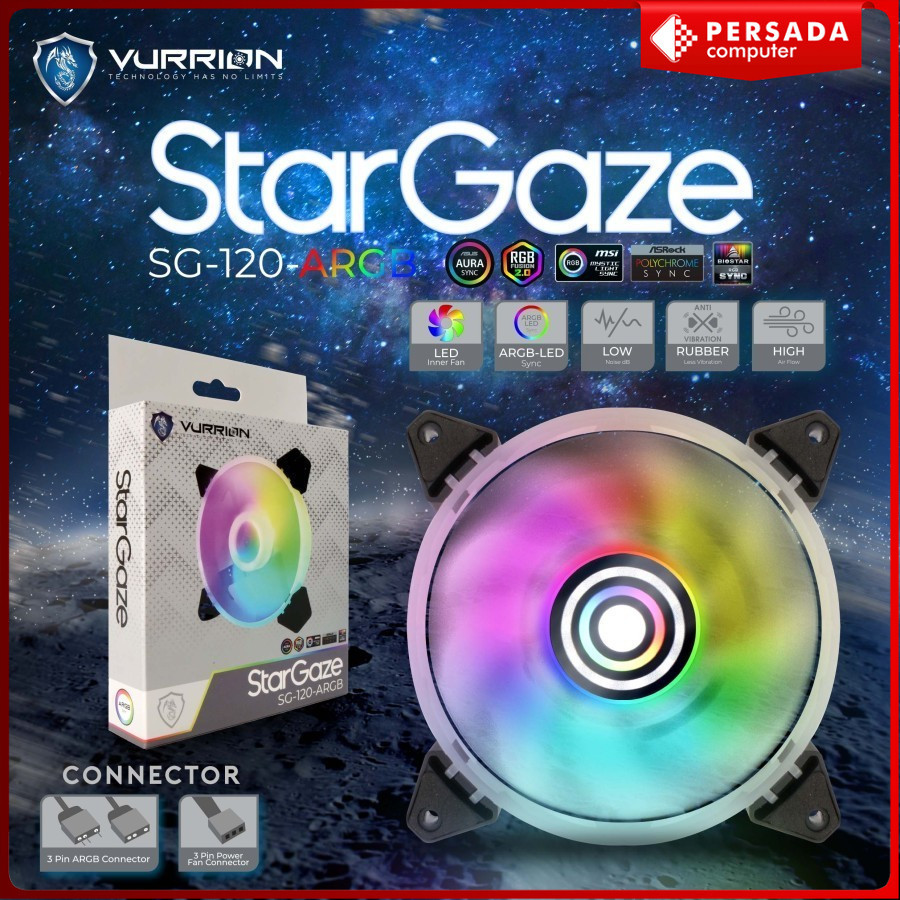 Fan Case Vurrion SG-120 STAR GAZE ARGB (F011) - FAN CASE ARGB