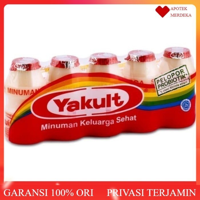 

yakult 1 bal isi 5 botol / yakul