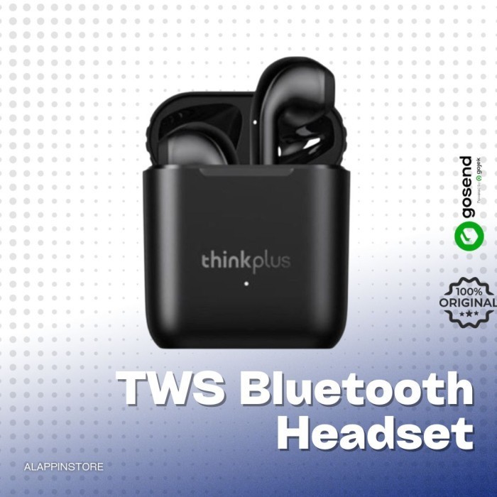 Lenovo LP2 TWS Bluetooth Headset - Black